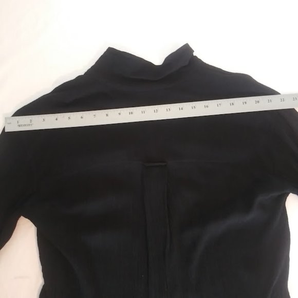 Liz Claiborne Lizsport women's size S black long sleeve blouse - Picture 9 of 13